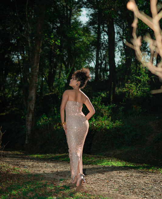 Twilight sparkle Tube Maxi Dress